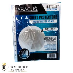 HOJAS PROTECTORAS (100PZ) ABACUS