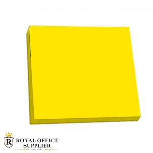 NOTAS ADHES 3X3 AMARILLO NEON 80H INFO
