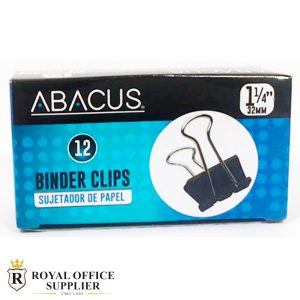 BINDER CLIP 1 1/4" (32MM) DOC ABACUS