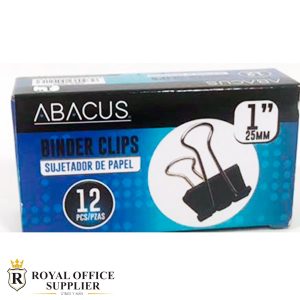 BINDER CLIP 1" (25MM) DOC ABACUS