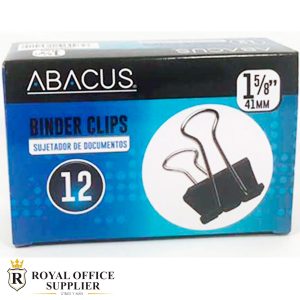 BINDER CLIP 1 5/8" (41MM) DOC ABACUS