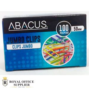 CLIP JUMBO (50MM) COLORES ABACUS