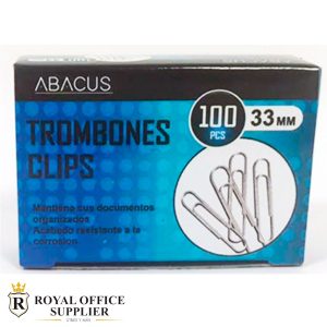 CLIP 33MM METAL ABACUS