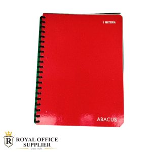 CUADERNO DOBLE ESPIRAL 1 MATERIA ABACUS
