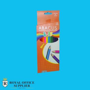 LAPICES DE COLOREAR SET 12 ABACUS KIDS