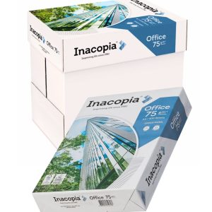 Caja de 10 Resmas de papel bond tamaño carta 8" x 11"