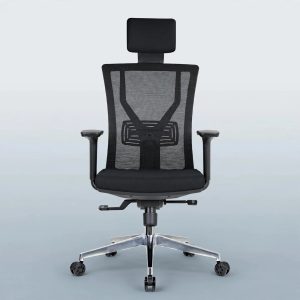 Silla Ejecutiva DS-1203 con Cabecera Malla Negra