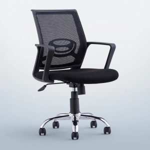 Silla Operativa DC-123 Malla con Detalle Ovalado