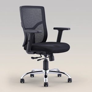 Silla Ergonómica DS-1102N Malla Sin Cabecera