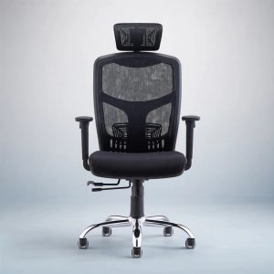 Silla Ejecutiva DS-1202 Malla Transpirable con Cabecera